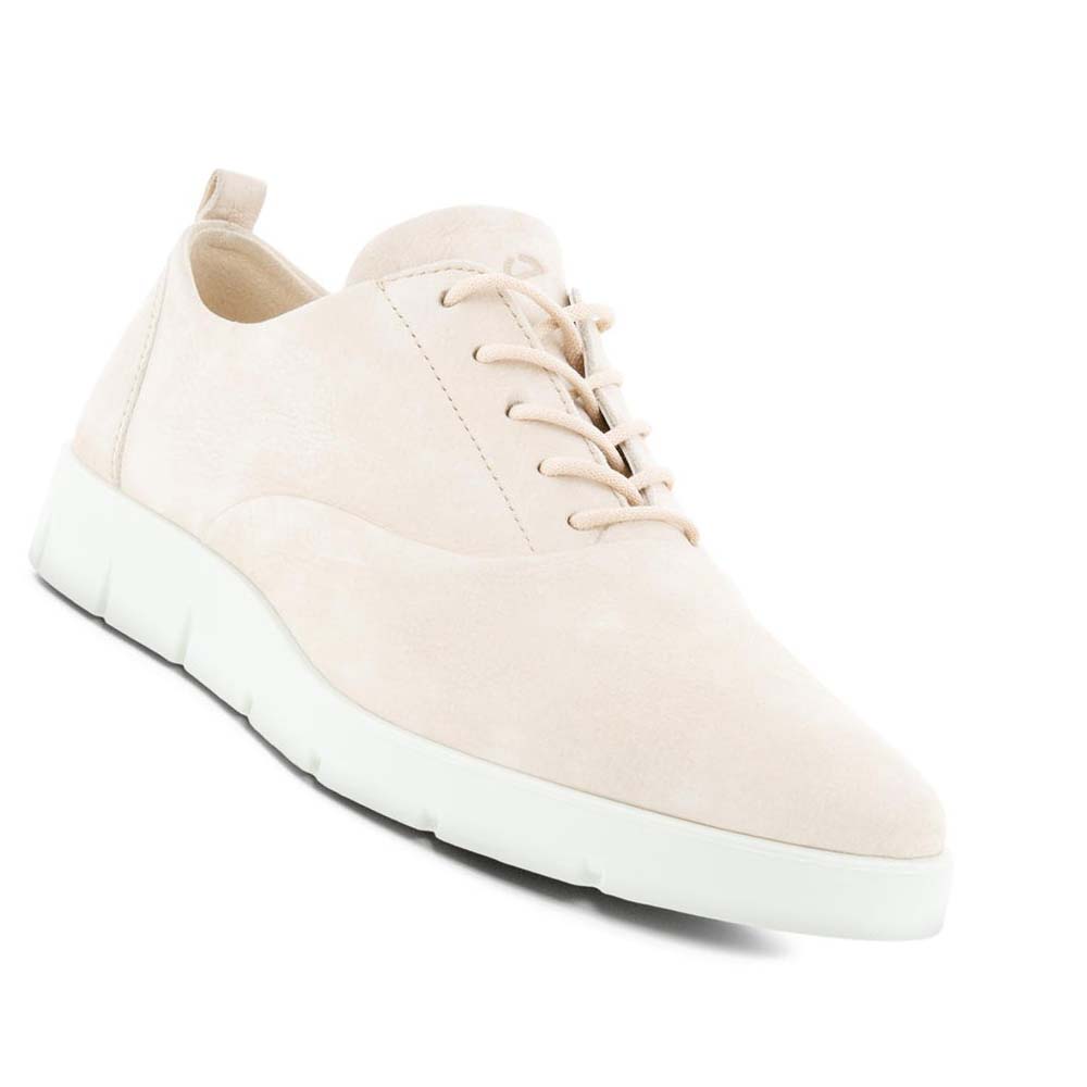 Ecco Bella Laced Fritidssko Dame Beige | NO 58UZG